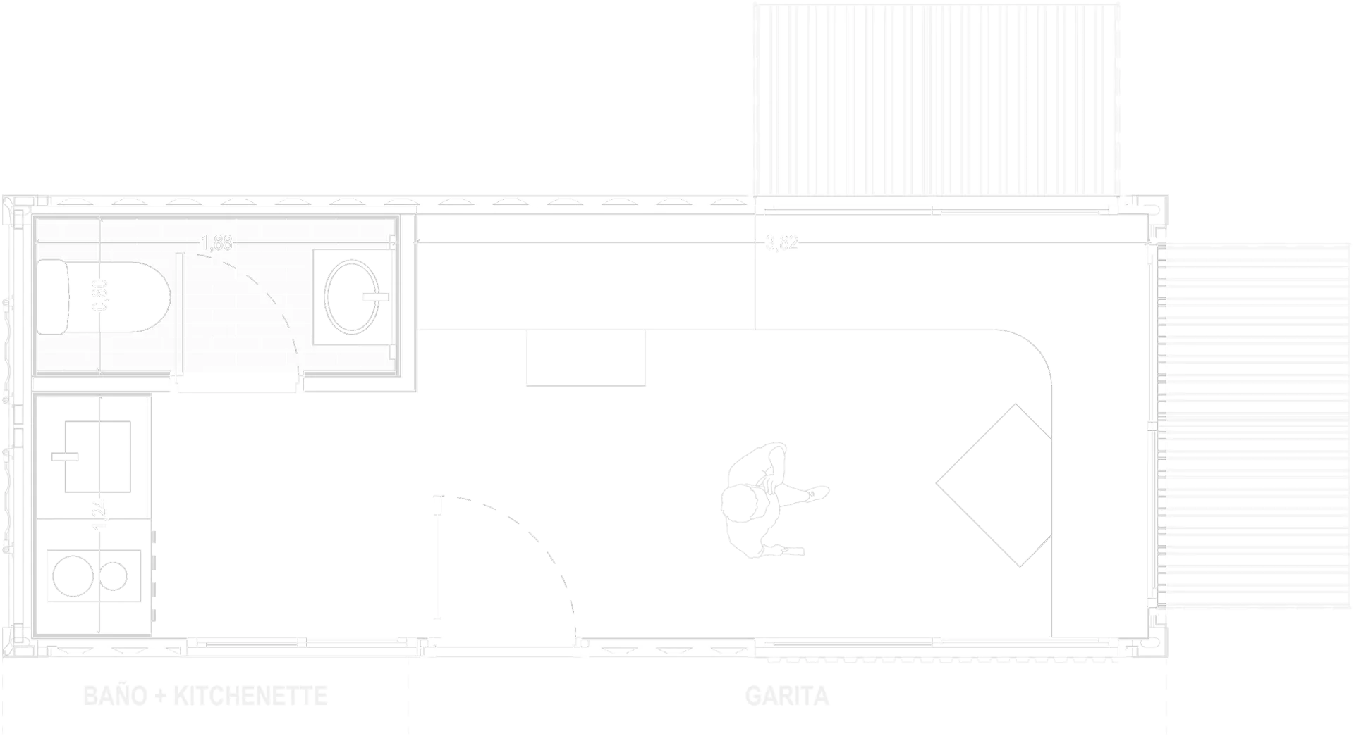 Cabina de seguridad dimensiones